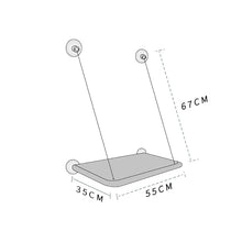 Load image into Gallery viewer, 20KG Pet Cat Hammock Hanging Cat Bed Bearing Comfortable Cat Sunny Window Seat Mount Kitten Climbing Frame Pet Accessories