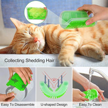Load image into Gallery viewer, Cat Scratcher Massager for Cats Scratching Pets Brush Remove Hair Comb Grooming Table Dogs Kitten Care Royal Canin Accessories
