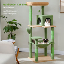 Load image into Gallery viewer, Multi-Level Cat Tree Tower with Condo Scratching Post for Cat Furniture House Cat Scratcher Cat Supplies Cat Toy