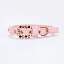 Load image into Gallery viewer, Fashion Cat Collar with Rhinestones Pet Pearl Necklace for Cats Puppy Rabbit Kitten Accessories Adjustable Collars Pets Supplies
