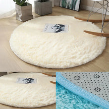 Load image into Gallery viewer, Soft Plush Round Cat Bed Mat for Small Dogs Cats Cozy Fleece Pet Sleeping Mat Kitten Puppy Nest Warm Pet Cushion Cat Accessories
