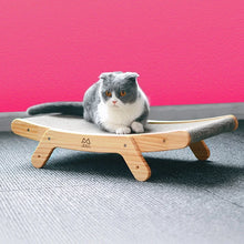 Load image into Gallery viewer, 3 In 1 Wooden Cat Scratcher Board Detachable Lounge Bed Cat Scratching Post Grinding Claw Toys Scrapers for Cats Pet Products
