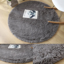 Load image into Gallery viewer, Soft Plush Round Cat Bed Mat for Small Dogs Cats Cozy Fleece Pet Sleeping Mat Kitten Puppy Nest Warm Pet Cushion Cat Accessories
