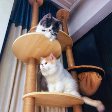 Load image into Gallery viewer, PVC Cat Scratching Post for Cat Tree DIY Cat Climbing Frame Replacement Post Sisal Rope Entangle Kitten Toy Scratch Furniture
