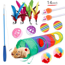 Load image into Gallery viewer, Funny Cat Tent Mouse Supplies Simulation Fish Kitten Accessories Cat Toys interactive Balls Foldable Kitten Play Tunnel Chat
