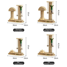 Load image into Gallery viewer, Solid Wood Pet Cat Turntable Scratch Pillar Board Sisal Climbing Frame Toy Balls Column Training Supplies Products Accessories
