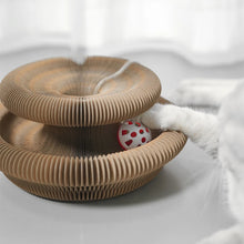 Load image into Gallery viewer, Magic Organ Cat Toy Cats Scratcher Scratch Board Round Corrugated Scratching Post Toys for Cats Grinding Claw Cat Accessories
