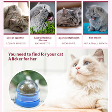 Load image into Gallery viewer, Cat Toys Catnip Wall Ball Clean Mouth Promote Digestion Kitten Candy Licking Snacks Pet Mint Ball Toys for Cats Cat Accessories
