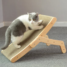 Load image into Gallery viewer, 3 In 1 Wooden Cat Scratcher Board Detachable Lounge Bed Cat Scratching Post Grinding Claw Toys Scrapers for Cats Pet Products
