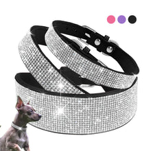 Load image into Gallery viewer, Bling Rhinestone Dog Collars
