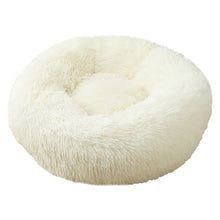 Load image into Gallery viewer, Round Plush Dog Bed
