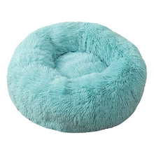 Load image into Gallery viewer, Round Plush Dog Bed
