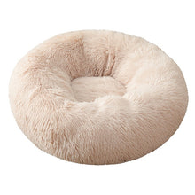 Load image into Gallery viewer, Round Plush Dog Bed
