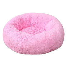 Load image into Gallery viewer, Round Plush Dog Bed

