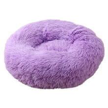 Load image into Gallery viewer, Round Plush Dog Bed
