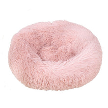 Load image into Gallery viewer, Round Plush Dog Bed
