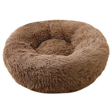 Load image into Gallery viewer, Round Plush Dog Bed
